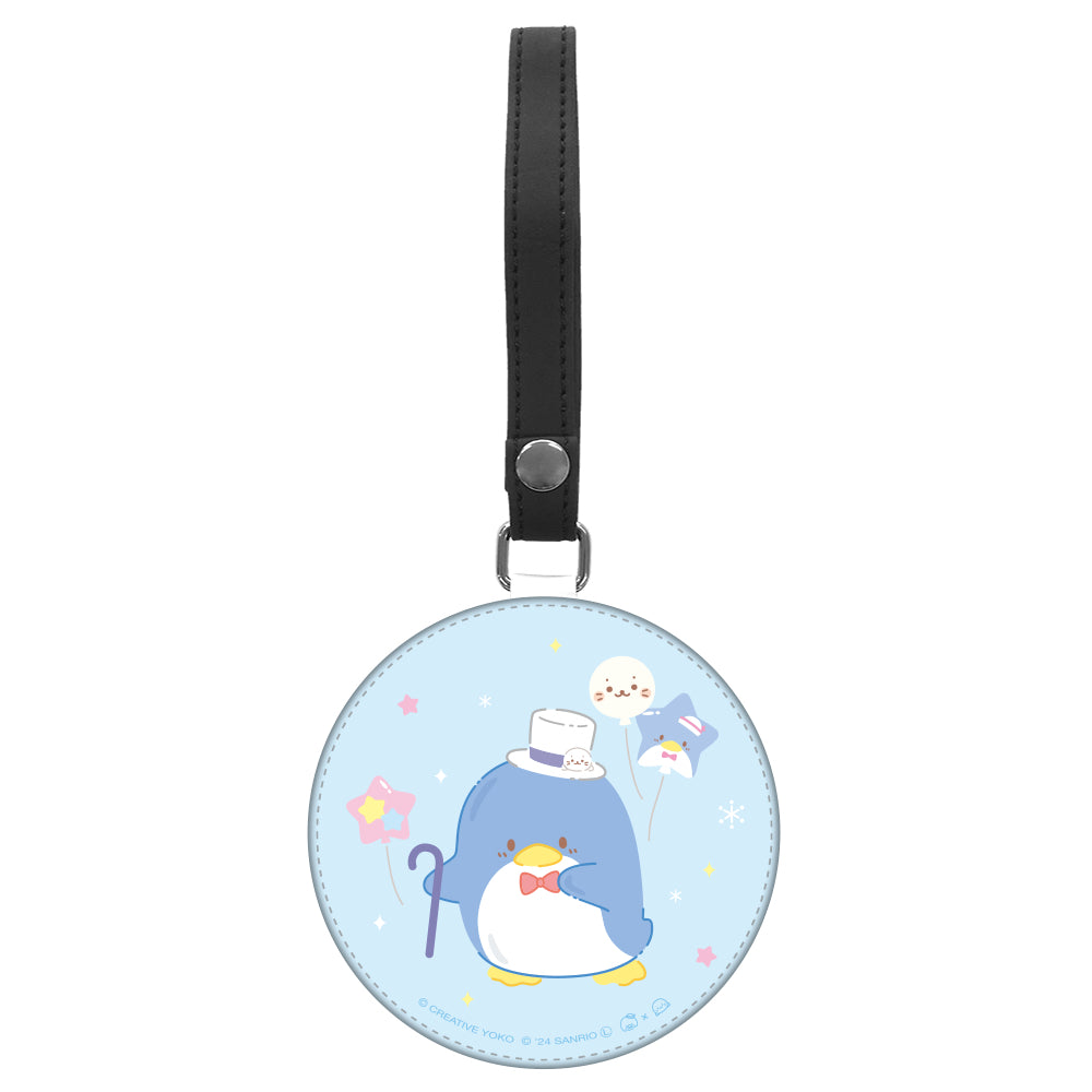 しろたん × はぴだんぶい ラゲッジタグ / タキシードサム