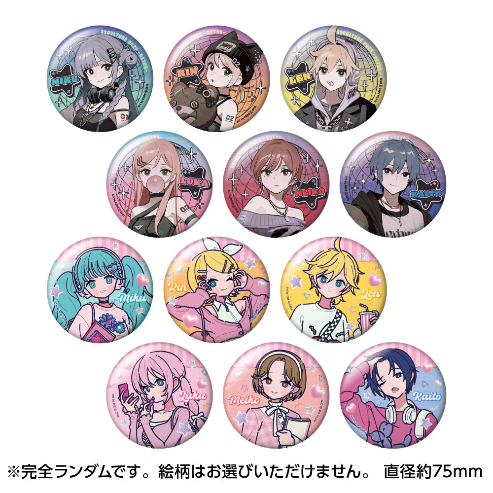 トレーディング 大き目ホログラム缶バッジ