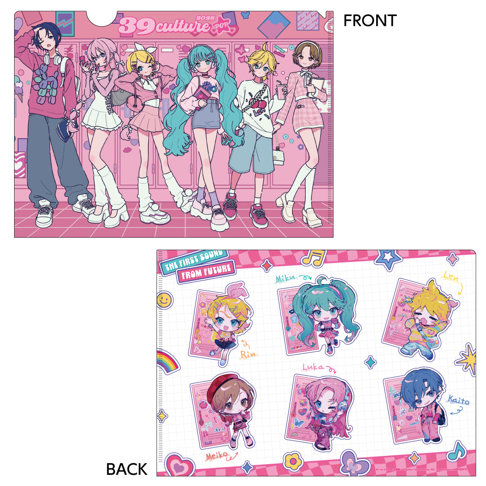 POP クリアファイル