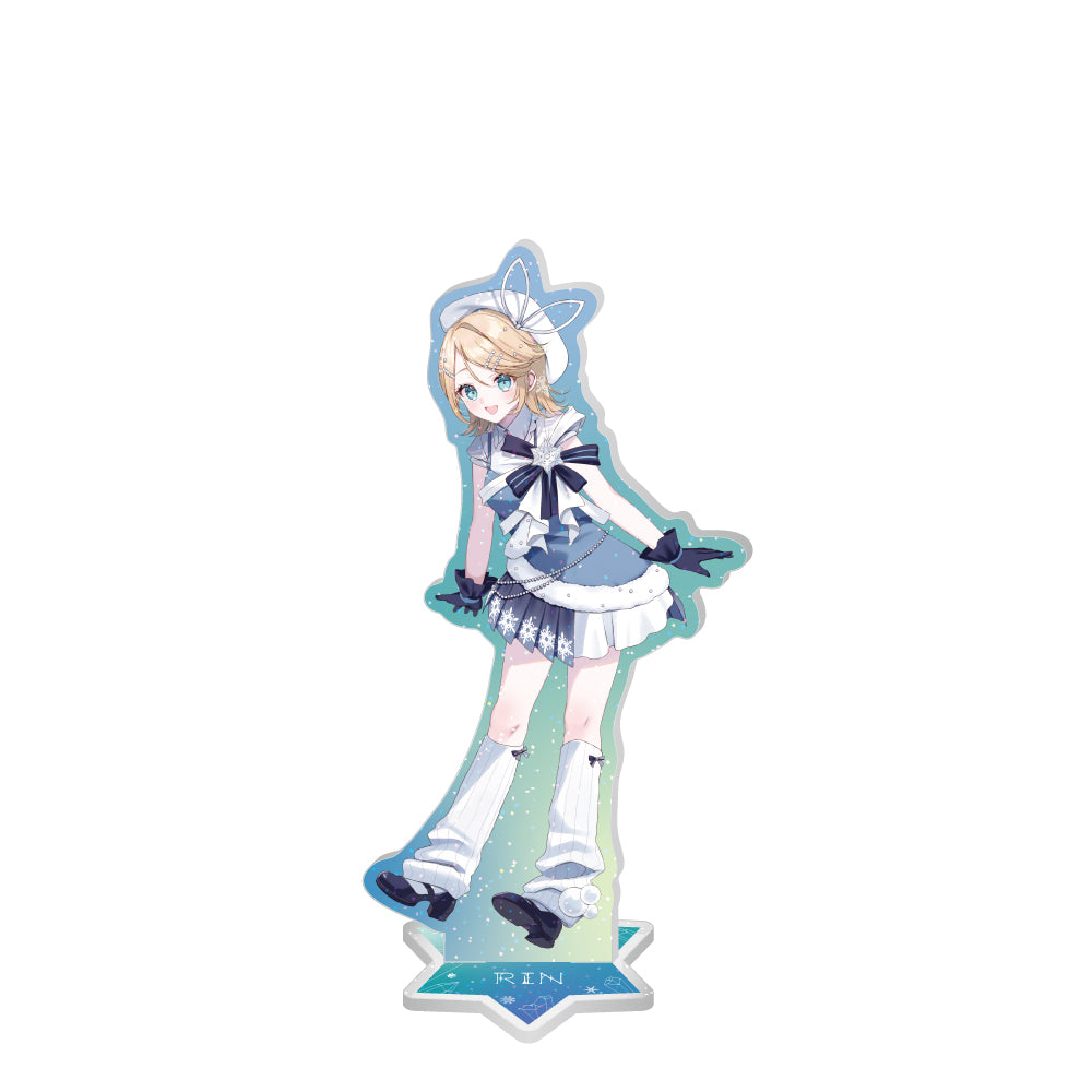 ラメ入りアクリルスタンド 鏡音リン みすみver.