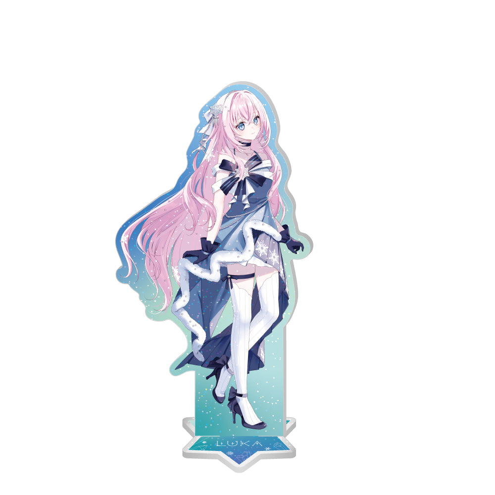ラメ入りアクリルスタンド 巡音ルカ みすみver.