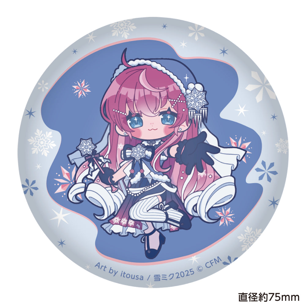 ぷにぷに缶バッジ 巡音ルカ itousa ver.