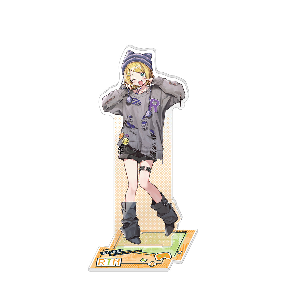 アクリルスタンド akiba culture fashion / 鏡音リン