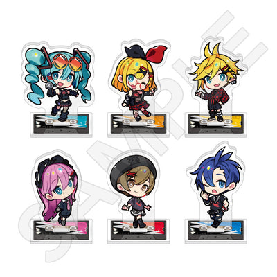 初音ミク トレーディングちびキャラアクリルスタンド バンドver. (BOX)