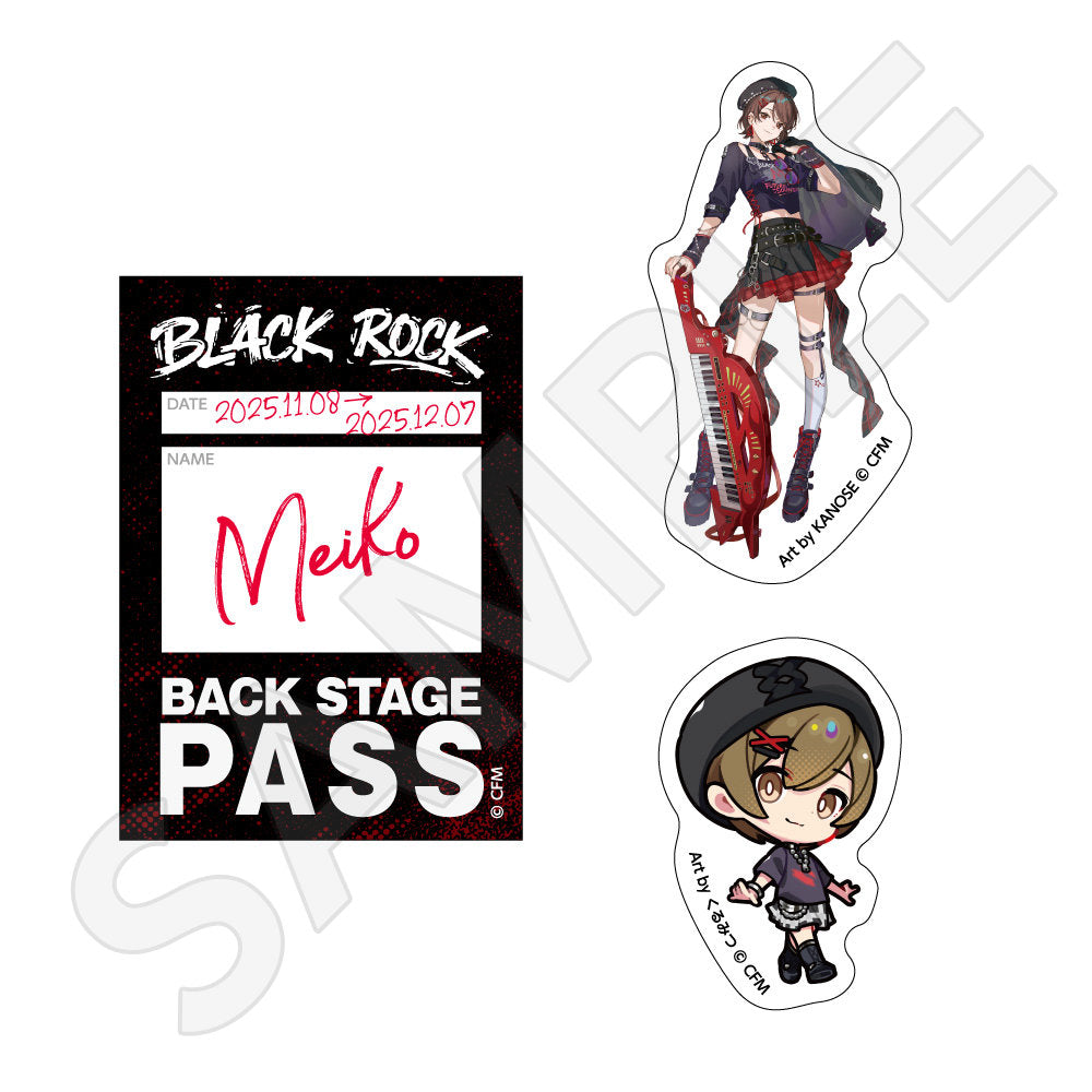 ステッカー3枚セット バンドver. MEIKO