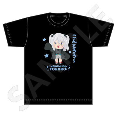 猫麦とろろ Tシャツ / こんとろろ~