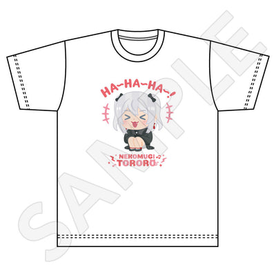 猫麦とろろ Tシャツ / HA~HA~HA~!