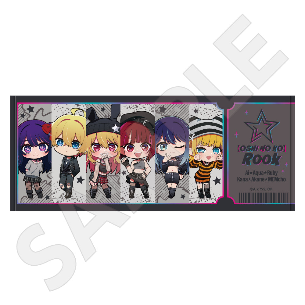 ちびキャラフェイスタオル ロックver.