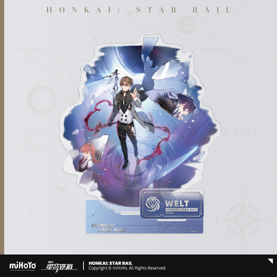 崩壊:スターレイル 立ち絵シリーズ アクリルスタンド 虚無運命 ヴェルト