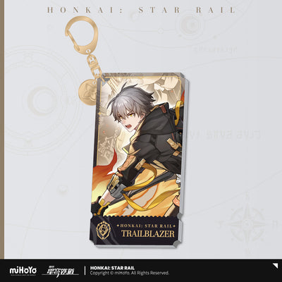 崩壊:スターレイル 立ち絵シリーズ アクリルストラップ 存護運命 開拓者(男)
