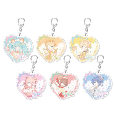 39Culture 2023 EXTRA PARTY トレーディング ラメ入りアクリルキーホルダー (単品)