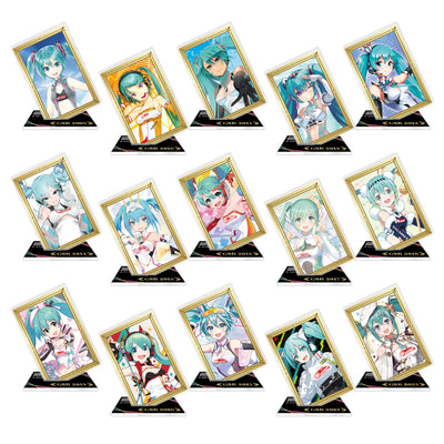 初音ミク GTプロジェクト 15周年記念トレーディングアクリルスタンド(BOX)