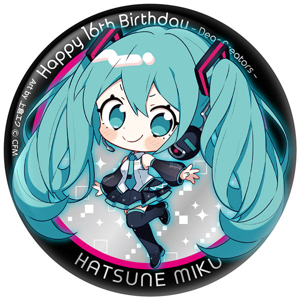 ぷにぷに缶バッジ/初音ミク V3