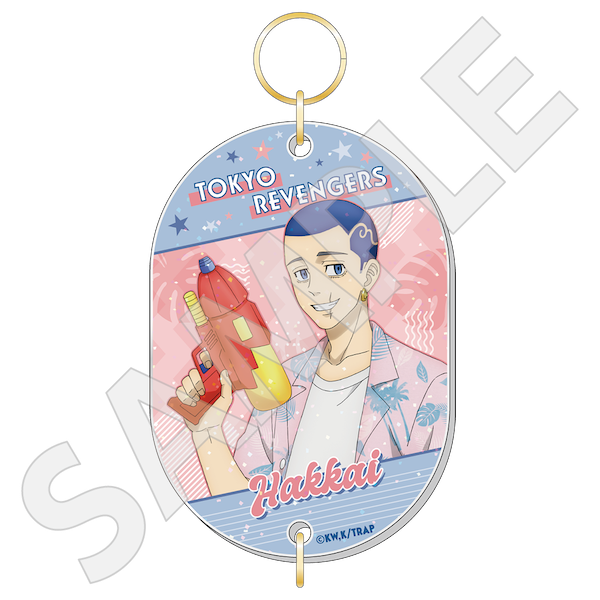 東京リベンジャーズ ラメ入りアクリルタグキーホルダー Summer ver./柴 八戒