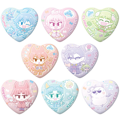 「魔入りました!入間くん」 トレーディングハート缶バッジ あくまポップver.(BOX)
