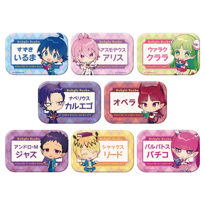 「魔入りました!入間くん」トレーディングスクエア缶バッジ バビルス図書ver.(BOX)