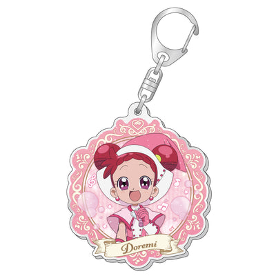 おジャ魔女どれみドッカ～ン！　ラメ入りアクリルキーホルダー シャボン玉ver. / 春風どれみ