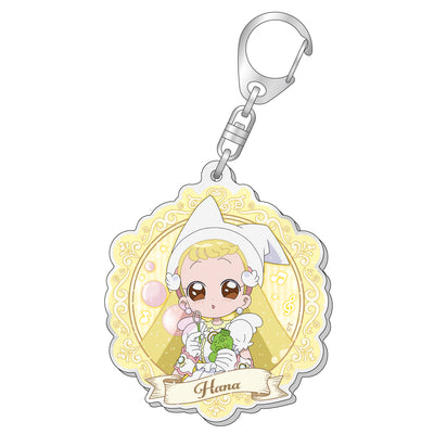 おジャ魔女どれみドッカ～ン！　ラメ入りアクリルキーホルダー シャボン玉ver. / ハナ