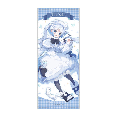 雪ミク×き花 フェイスタオル
