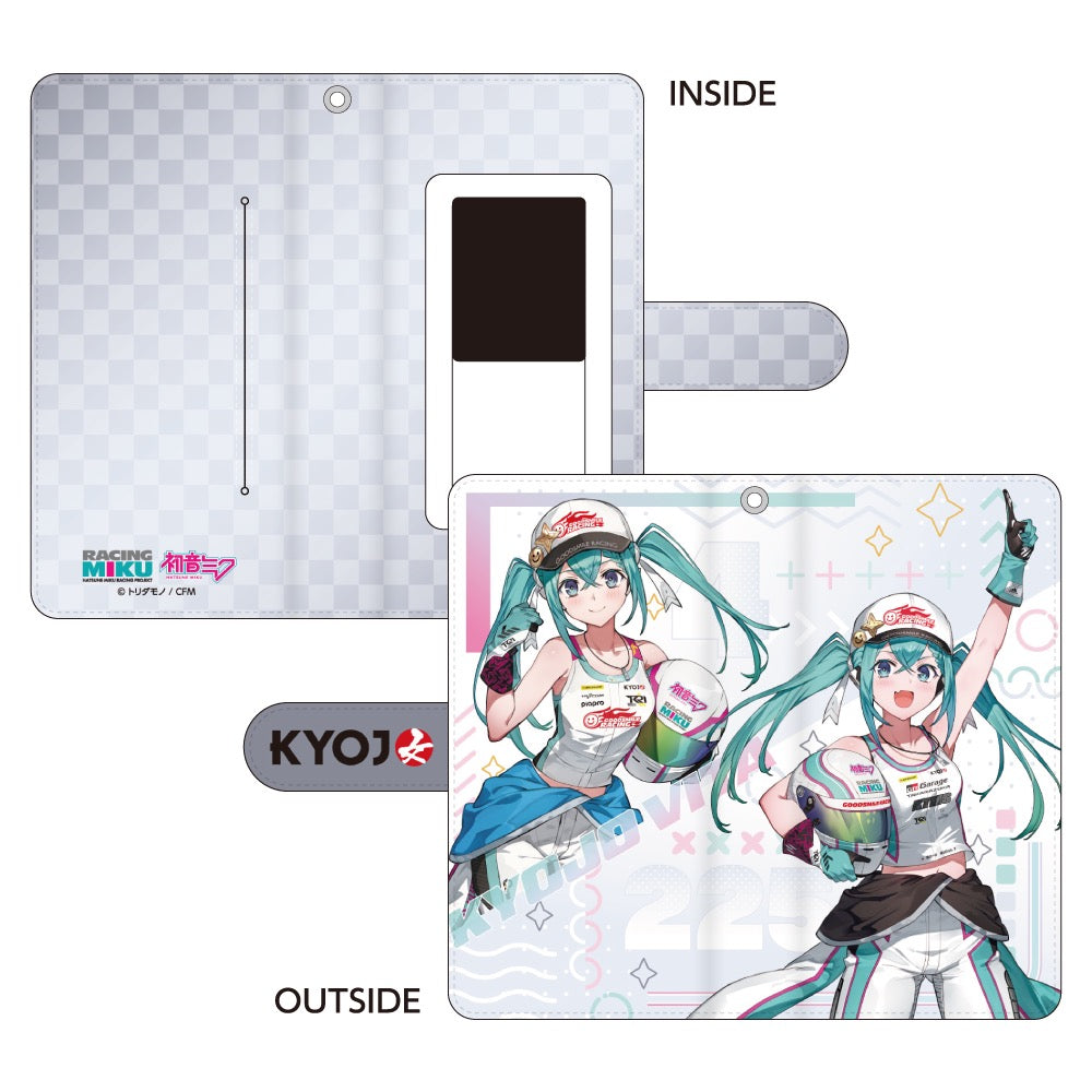レーシングミク KYOJO VITA 2025 Ver. 手帳型スマートフォンケース
