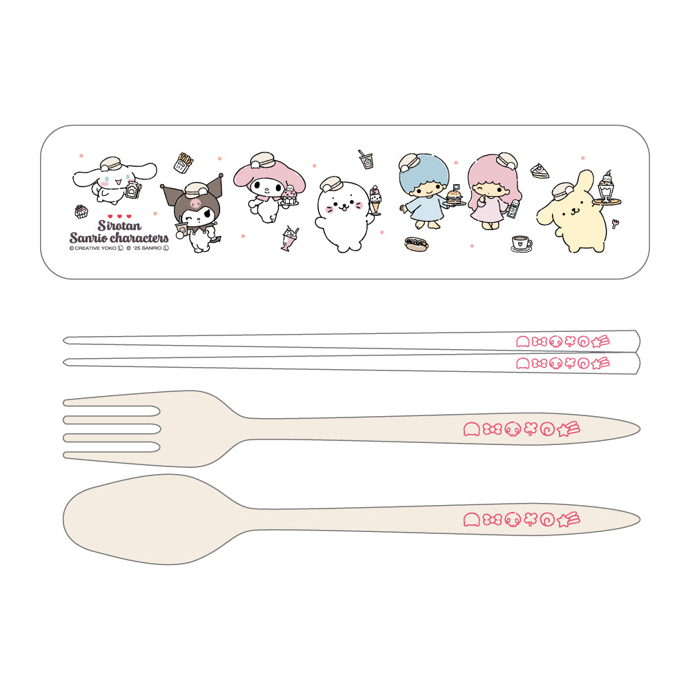 しろたん × サンリオキャラクターズ vol.3　カトラリーセット