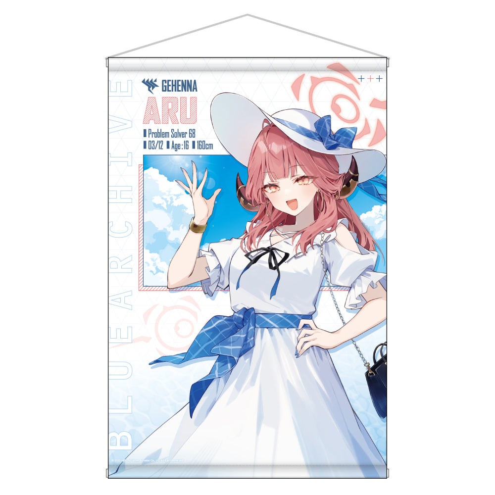  ブルーアーカイブ -Blue Archive- 描き下ろしB2タペストリー 4.5th Anniversary POP UP STORE / アル