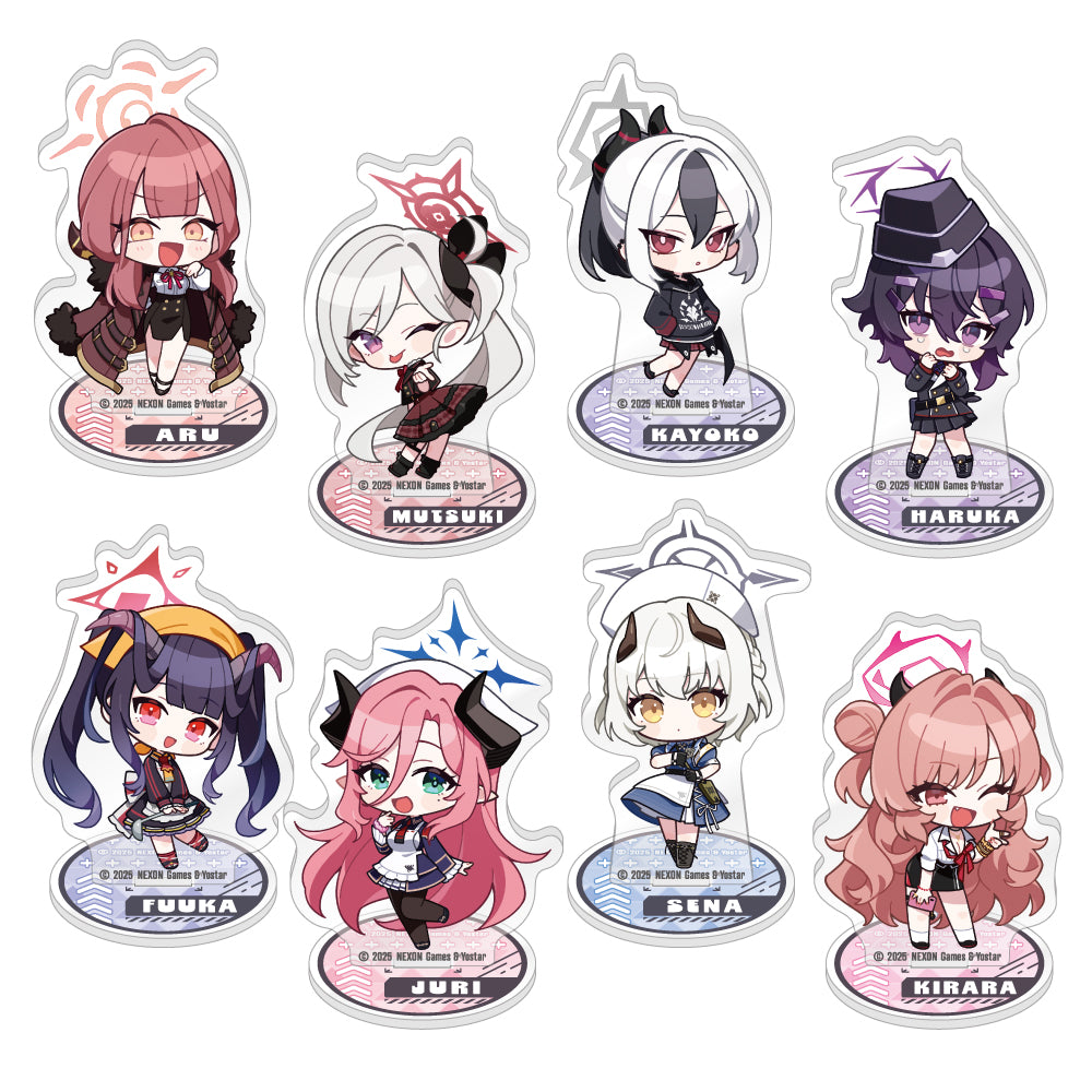  ブルーアーカイブ -Blue Archive- トレーディングちびキャラアクリルスタンド 4.5th Anniversary POP UP STORE(BOX)