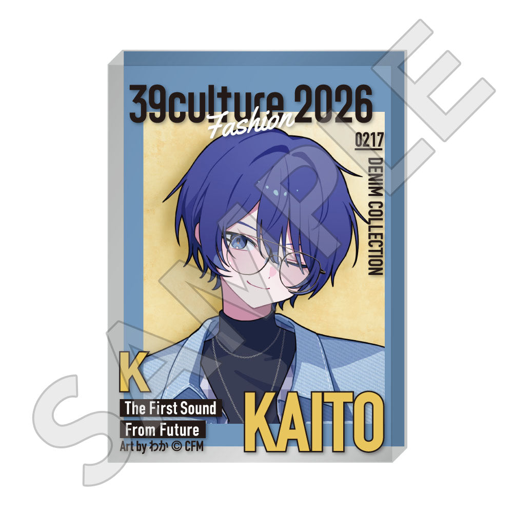  FASHION 雑誌風アクリルブロック / KAITO