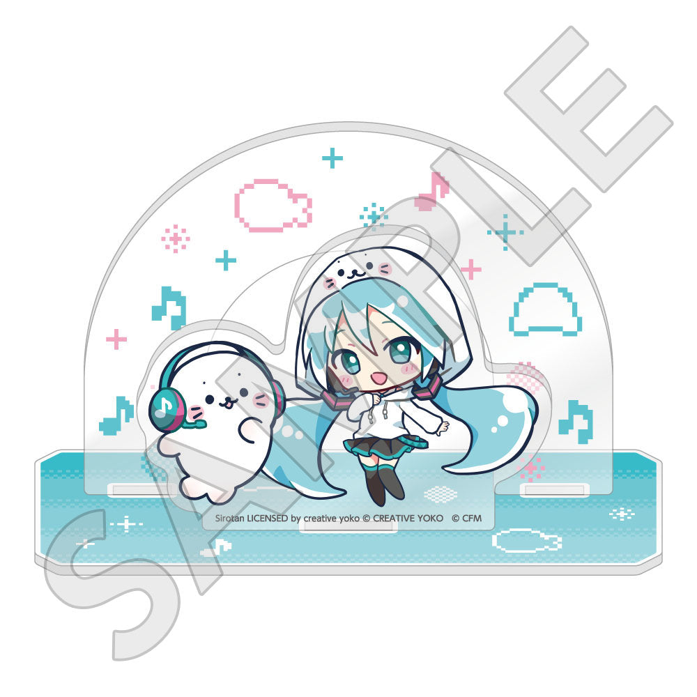  アクリルジオラマ 初音ミク
