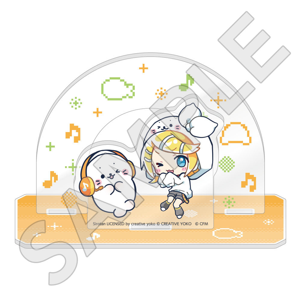  アクリルジオラマ 鏡音リン