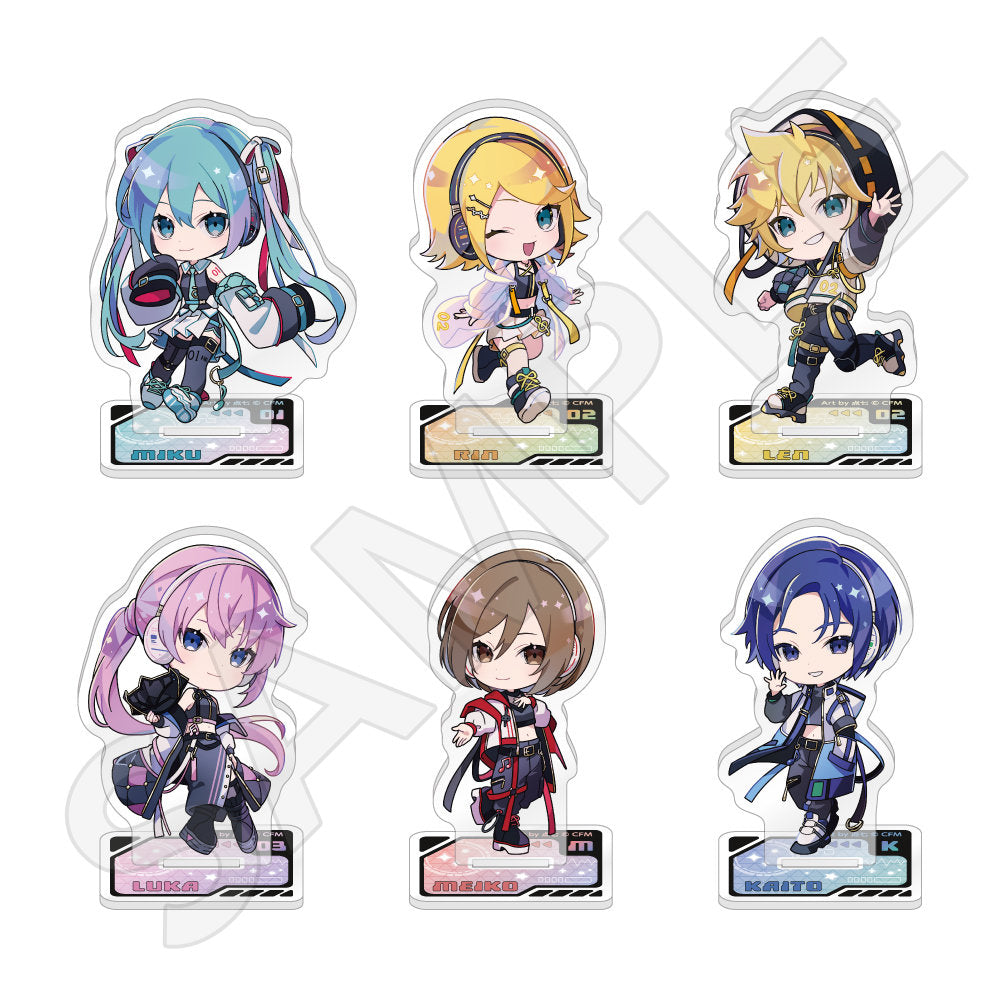   トレーディングちびキャラアクリルスタンド サイバーパンクver.(BOX)