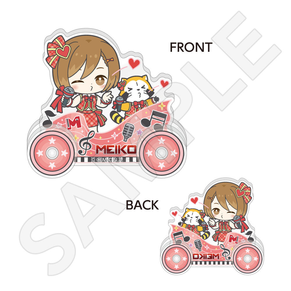  トロッコ風アクリルスタンド / MEIKO