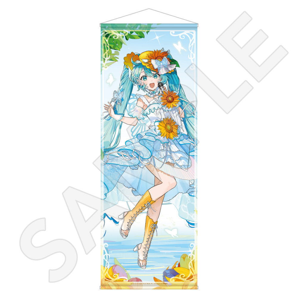  等身大タペストリー 初音ミク 八三ver.