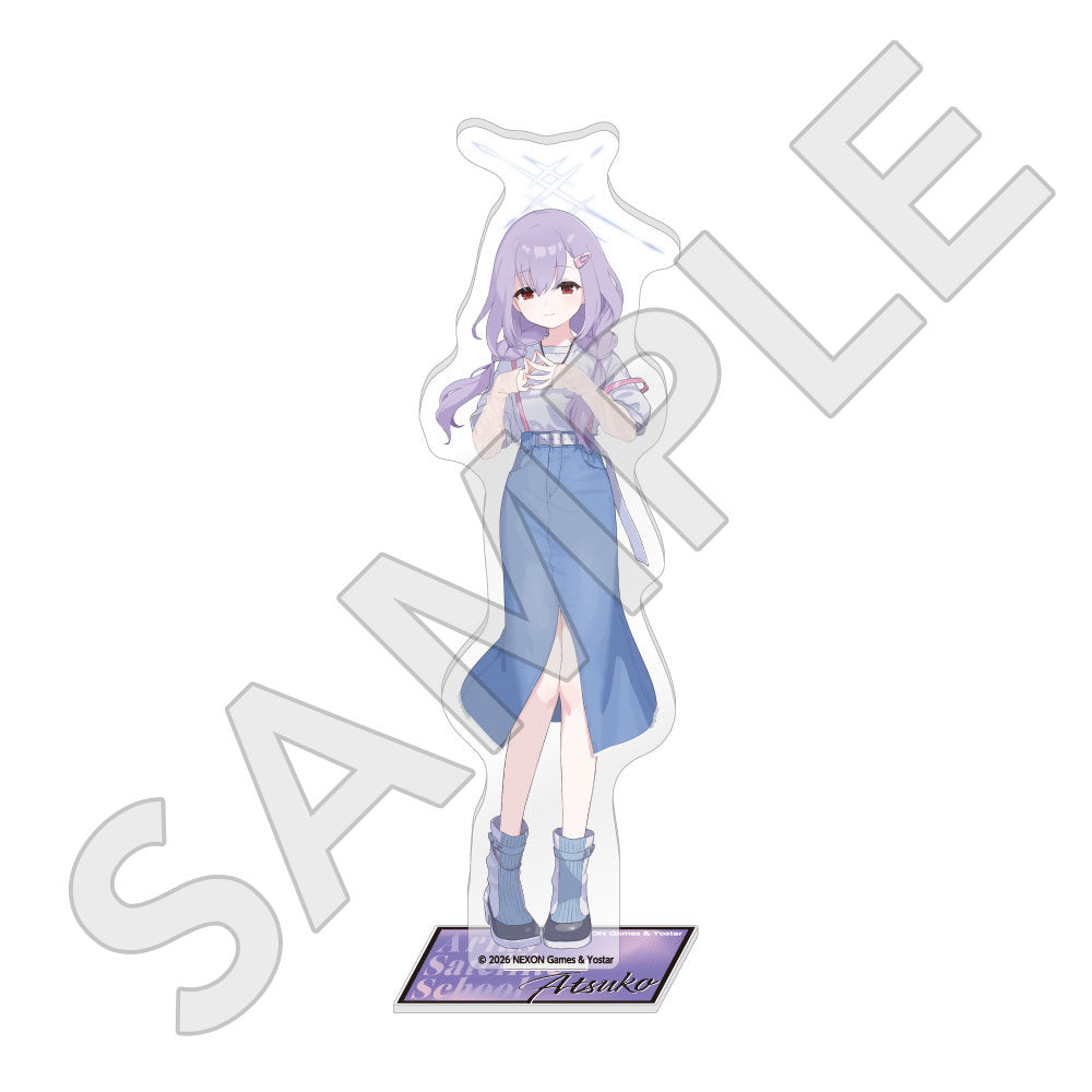  ブルーアーカイブ -Blue Archive- 描き下ろしアクリルスタンド 5.5th Anniversary POP UP STORE／アツコ