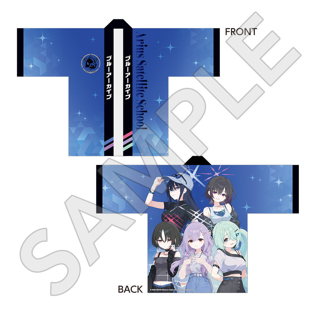  ブルーアーカイブ -Blue Archive- 描き下ろしフルグラフィックハッピ 5.5th Anniversary POP UP STORE／アリウス分校