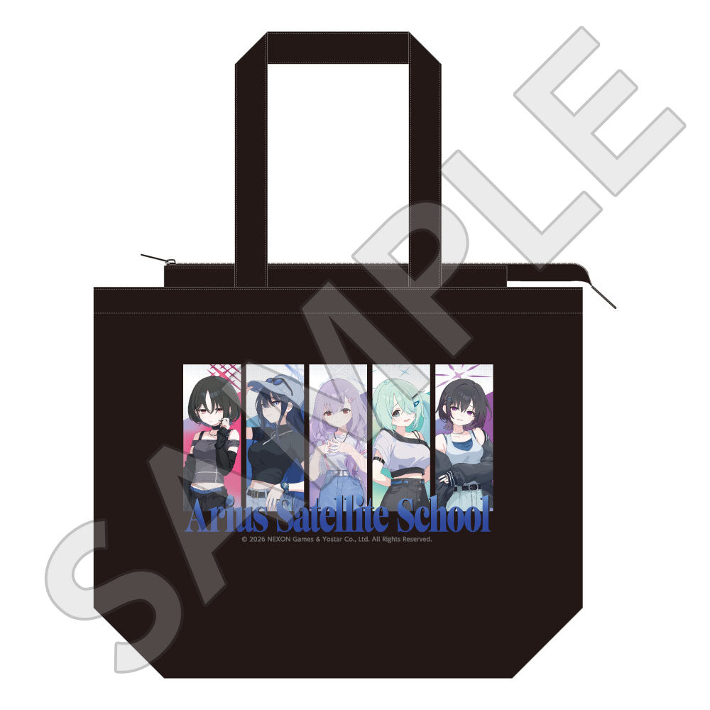  ブルーアーカイブ -Blue Archive- 描き下ろしファスナートートバッグ 5.5th Anniversary POP UP STORE／アリウス分校