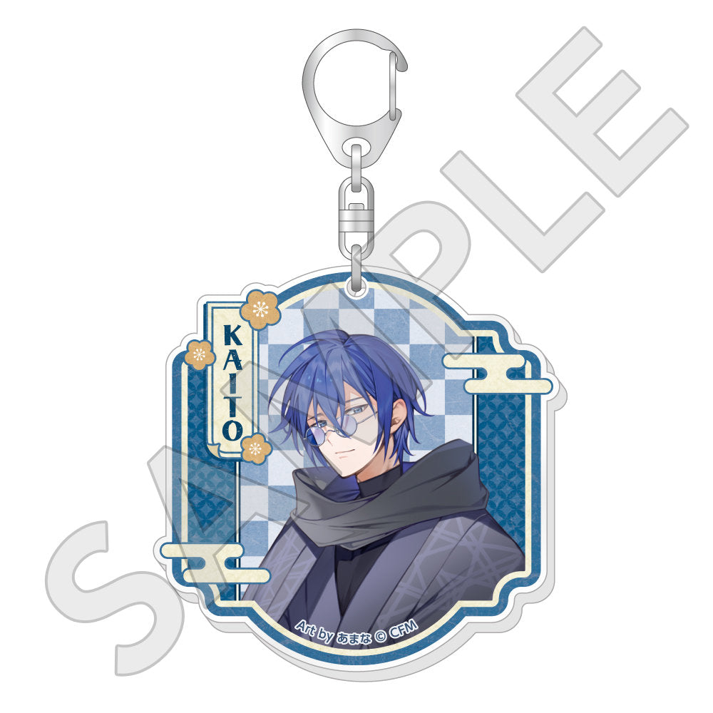  和紙アクリルキーホルダー 和洋折衷ver. KAITO