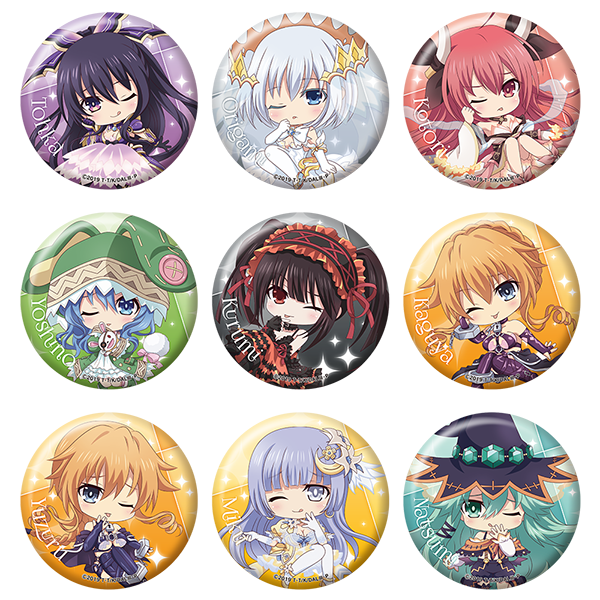 デート・ア・ライブⅢ トレーディングてへぺろ缶バッジコレクション(BOX）