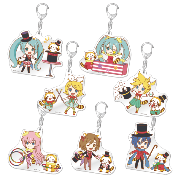 初音ミク×ラスカル2019　おっきめアクリルキーホルダーコレクション（BOX）