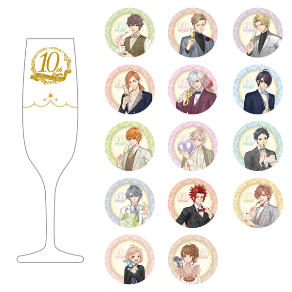 BROTHERS CONFLICT シャンパングラス