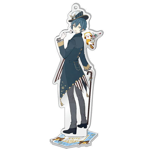 初音ミク×ラスカル2020冬　スタンド付きアクリルキーホルダー　【KAITO】