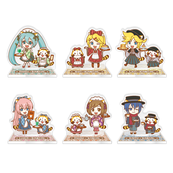 初音ミク×ラスカル2022　アクリルスタンドコレクション
