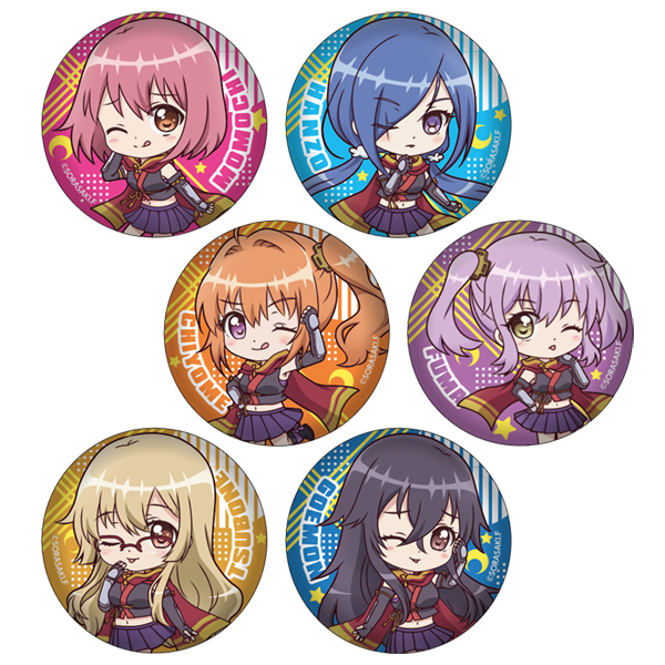 RELEASE THE SPYCE　トレーディングてへぺろぷにぷに缶バッジ