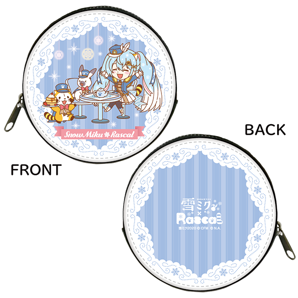 雪ミク2020×ラスカル　コインケース
