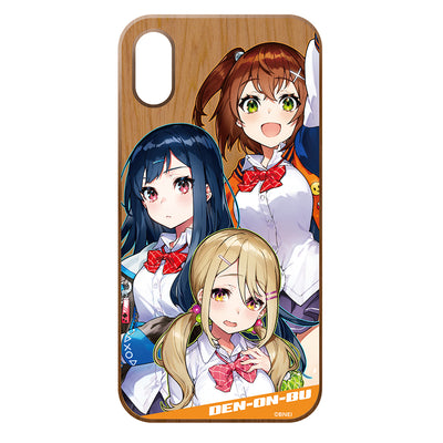 電音部 ウッドiPhoneケース/アキバエリア 【iPhoneX/Xs】