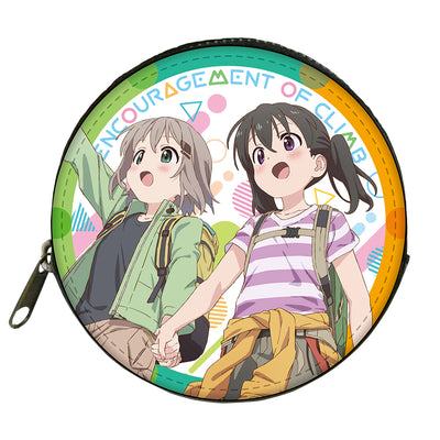 ヤマノススメ サードシーズン ラウンドコインケース【あおい&ひなたver.】